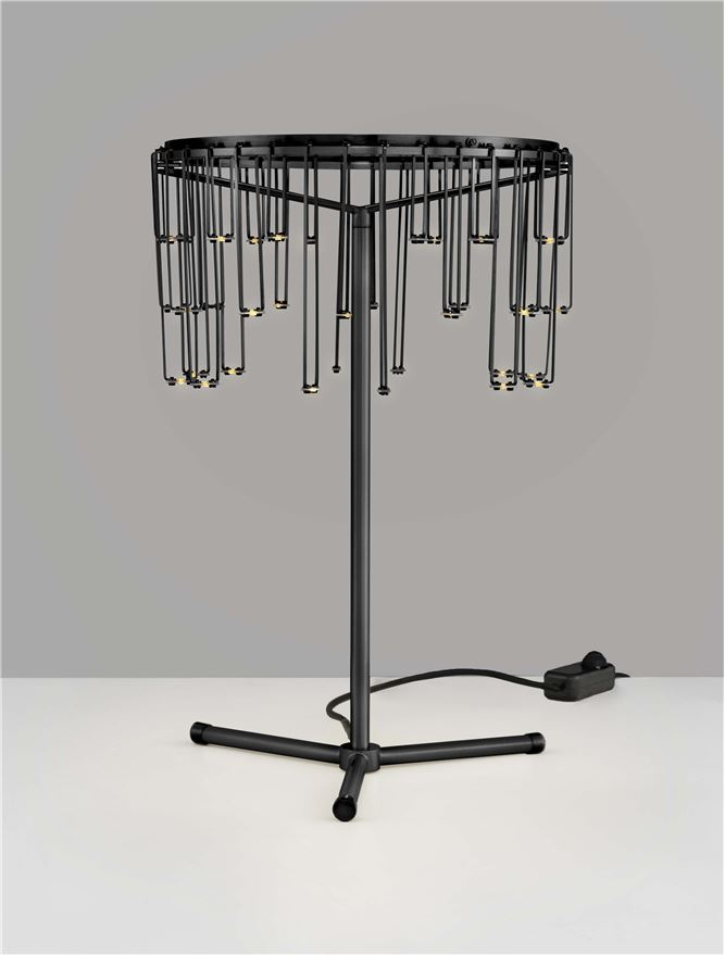 Stellar Veioza Touch Dimmable Chrome Copper Metal [3]