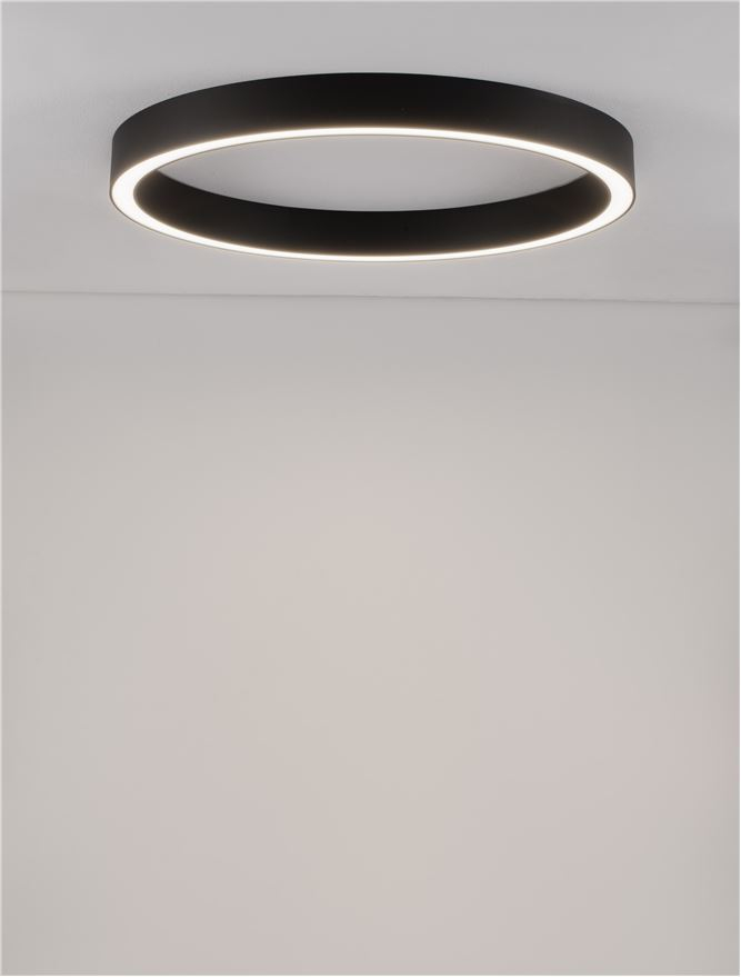 Sting PL80 Black - plafoniera moderna LED 3000K [1]