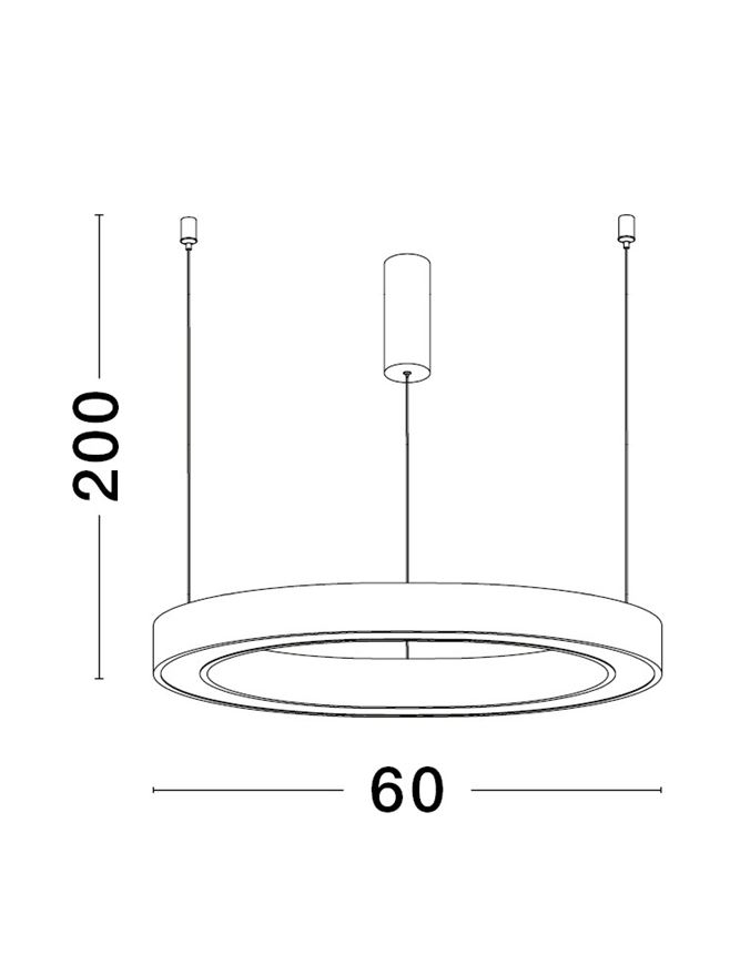 Sting SP60 Brass Gold - suspensie moderna LED 3000K [2]