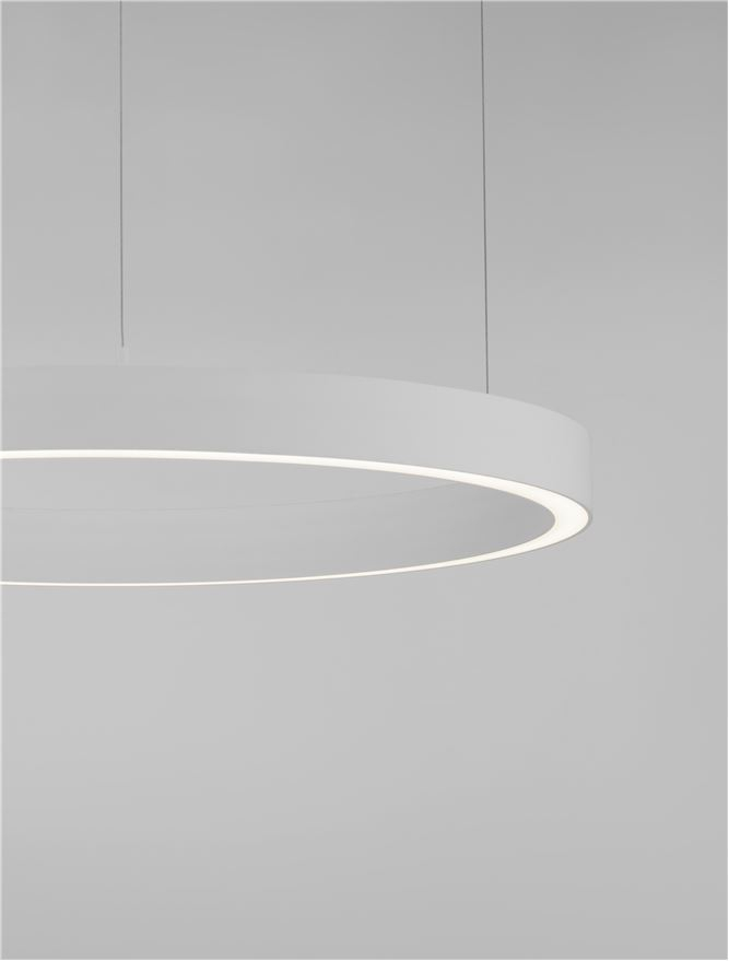 Sting SP80 Sandy White Aluminium & Acrylic - suspensie moderna LED 3000K [1]