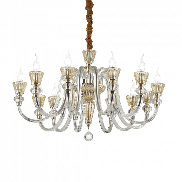 CANDELABRE CLASICE MURANO STRAUSS SP18 - IDEAL-LUX [1]