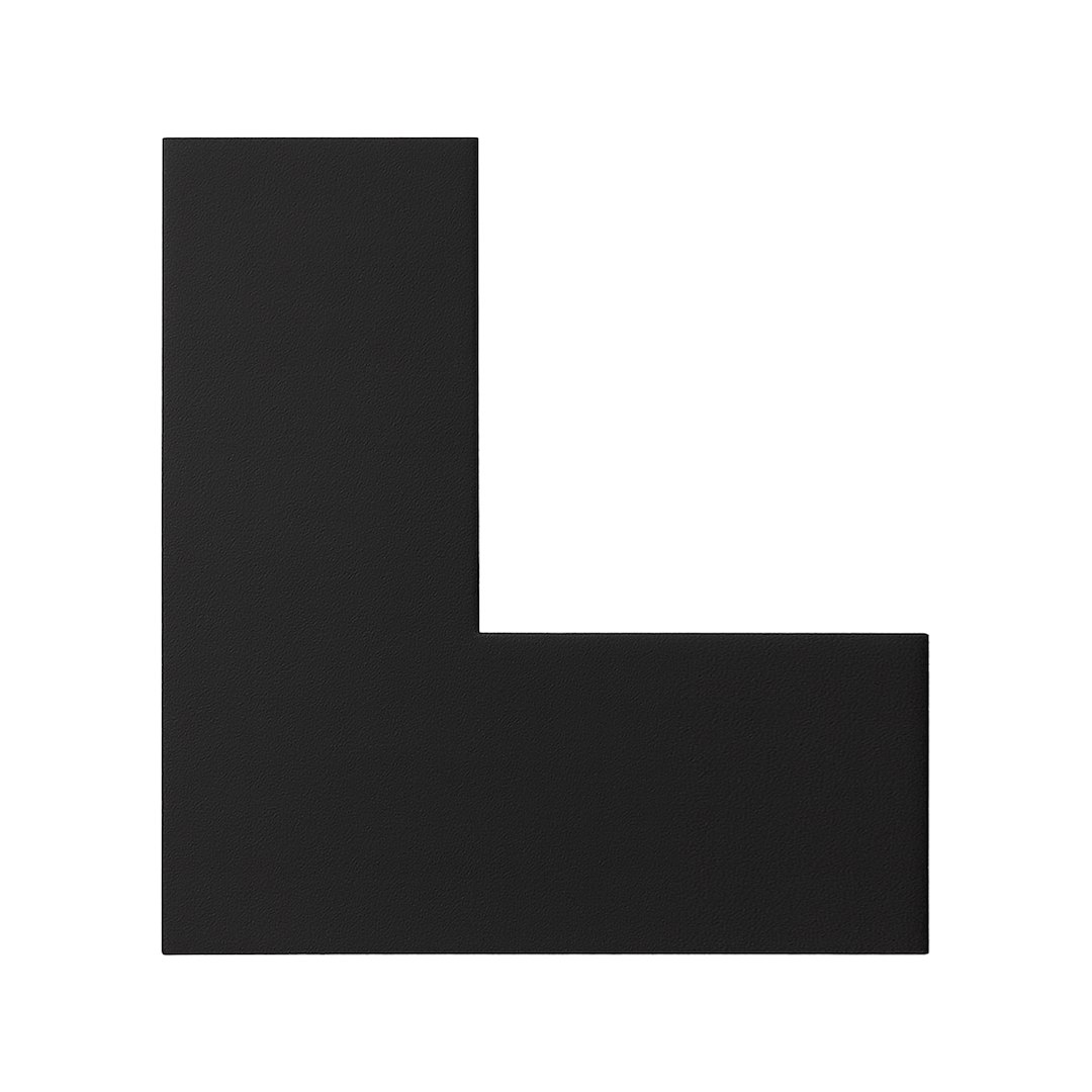 Corner surface-mounted L top bottom magnetic track 5mm [2]