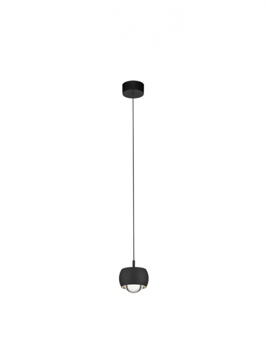 Suspensie moderna LED Conga Black 13W - corpuri de iluminat Nova Luce [2]