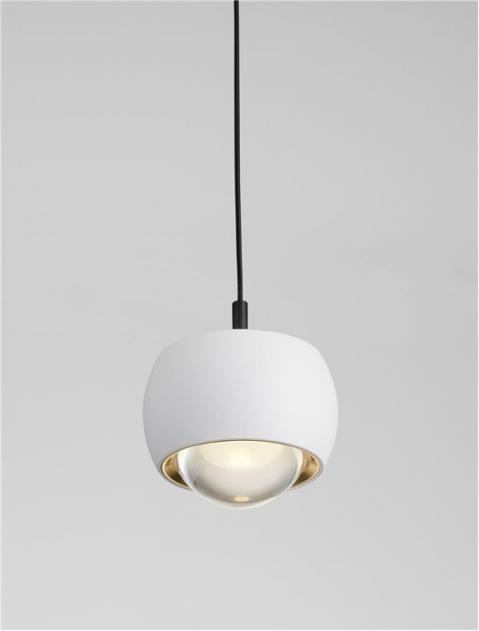 Suspensie moderna LED Conga White 13W - corpuri de iluminat Nova Luce [3]