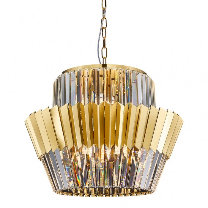 Suspensie Cristal DONNA GOLD 12xE14 - ML0415 [2]