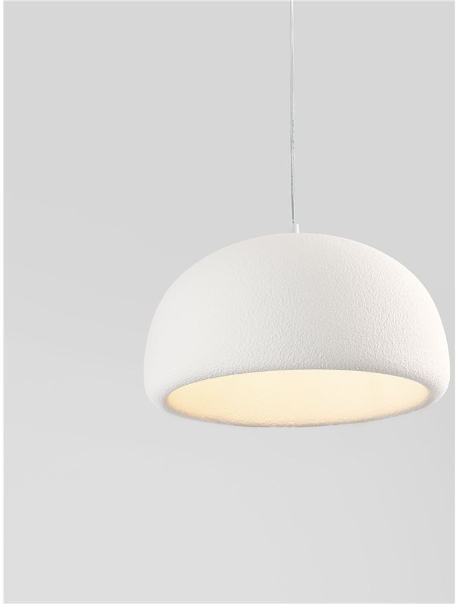 Suspensie DAVO D40 - Stone White Polyurethane & Resin [7]