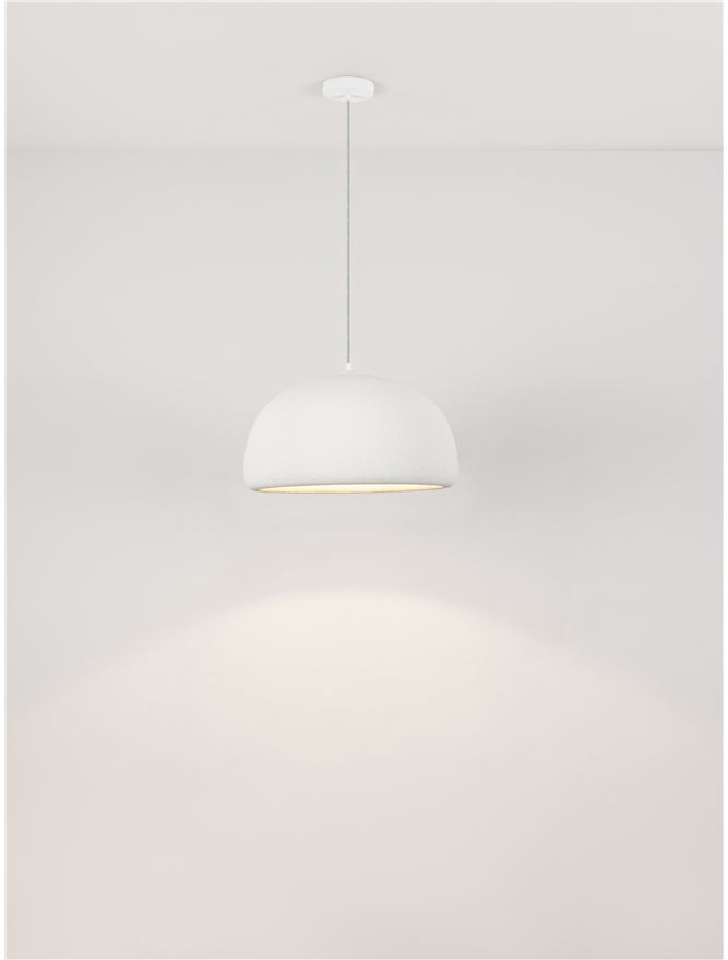 Suspensie DAVO D40 - Stone White Polyurethane & Resin [5]