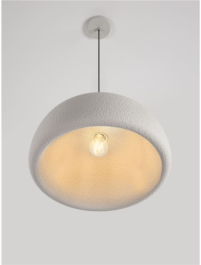 Suspensie DAVO D40 - Stone Dove Gray Polyurethane & Resin [8]