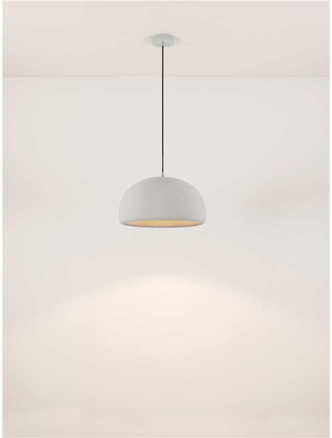 Suspensie DAVO D40 - Stone Dove Gray Polyurethane & Resin [6]