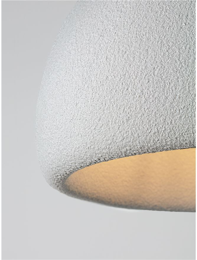 Suspensie DAVO D50 - Stone Dove Gray Polyurethane & Resin [7]