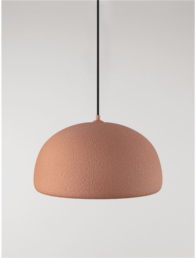 Suspensie DAVO - Stone Red Polyurethane & Resin [7]