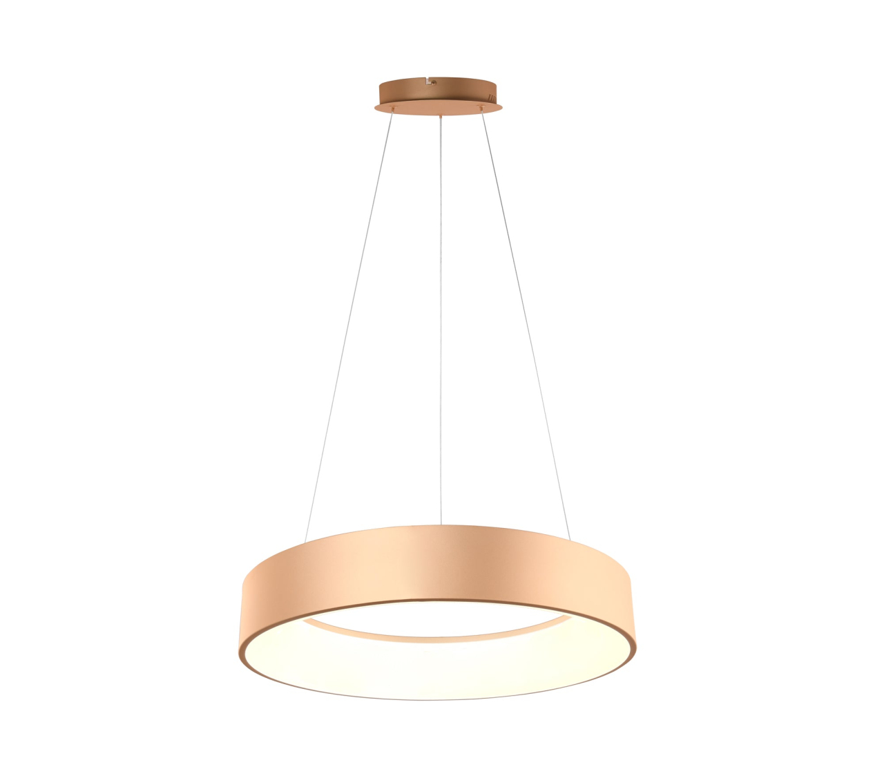 SOSPENSIONE LED NOAH ORO 60W 8000LM CCT 60X10X150CM [2]
