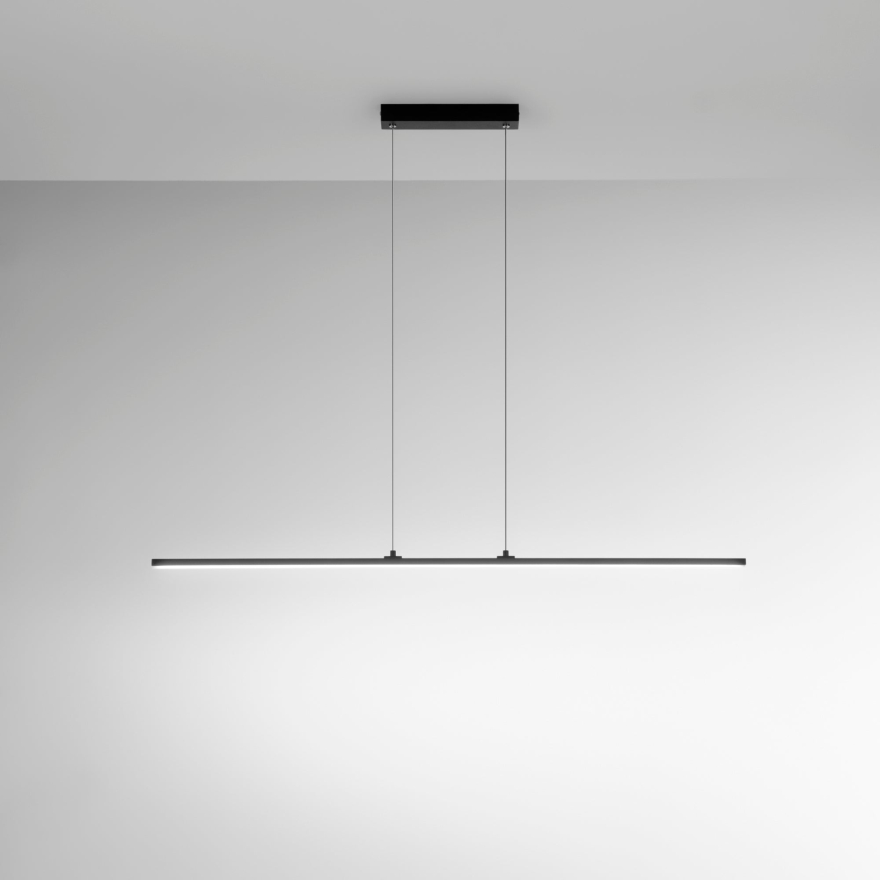 SUSPENSIE LED SHANGHAI NEAGRĂ 29W 3250LM 4000K 100X1,2X150CM [2]