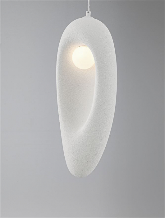 Suspensie LEFKO 18 cm EGG - natural materials [3]