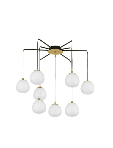 THE EGG - suspensie - SP8 Sandy Gold & Matt Black Metal [2]