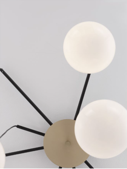 THE EGG - suspensie - SP8 Sandy Gold & Matt Black Metal [3]