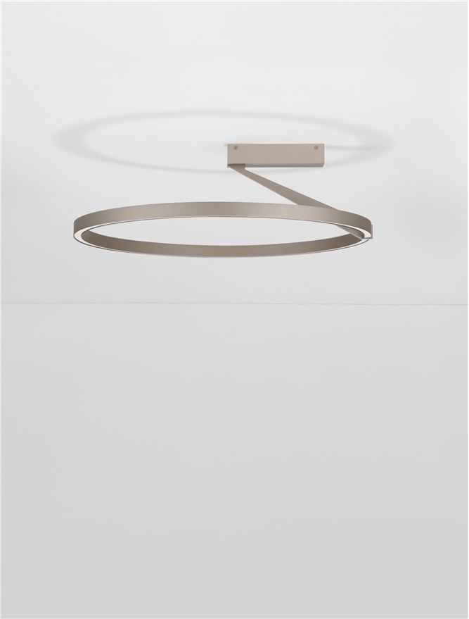 TILIA plafoniera - Moca Coffee Aluminium [3]