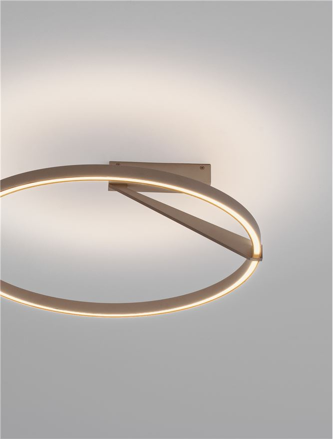 TILIA plafoniera - Moca Coffee Aluminium [5]