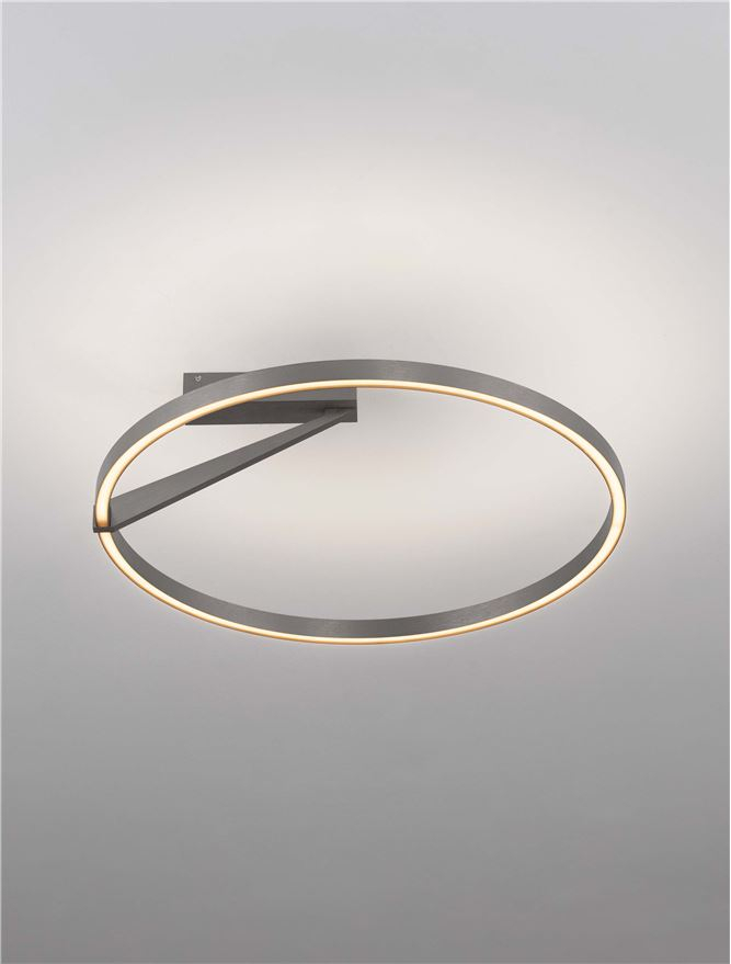 TILIA plafoniera - Triac Dimmable Foggy Nickel Aluminium [5]