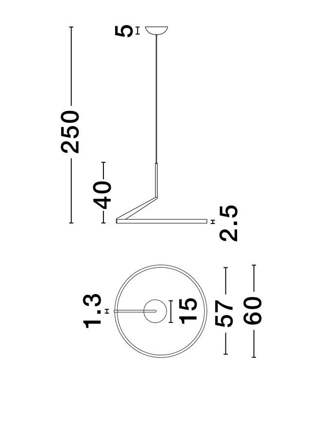 TILIA SP60 - Triac Dimmable Foggy Nickel Aluminium [7]