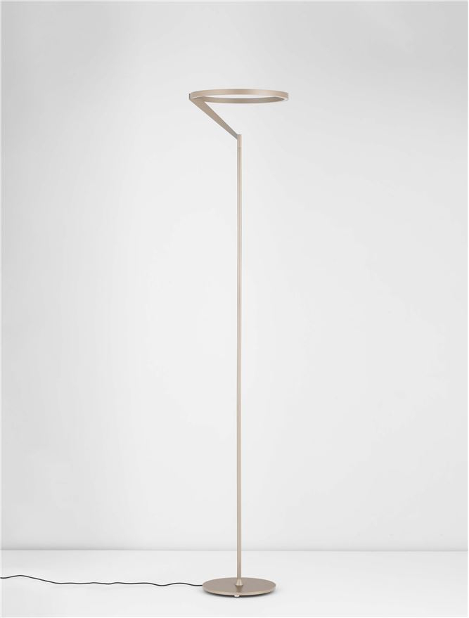 TILIA LAMPADAR - Moca Coffee Aluminium [2]