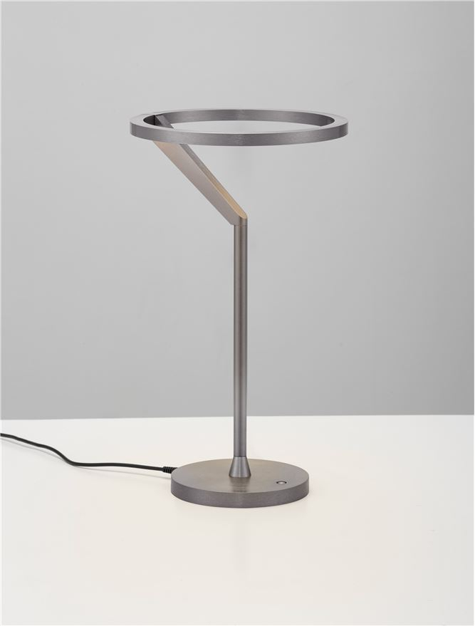 TILIA veioza - Touch Dimmable Foggy Nickel Aluminium [4]