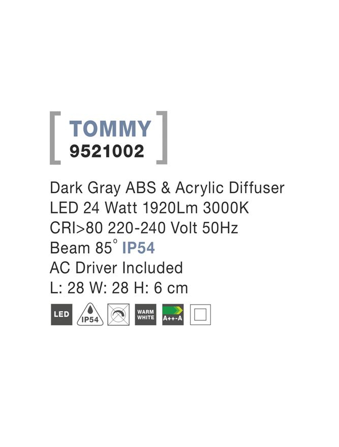 TOMMY aplica exterioara LED 9521002 [4]
