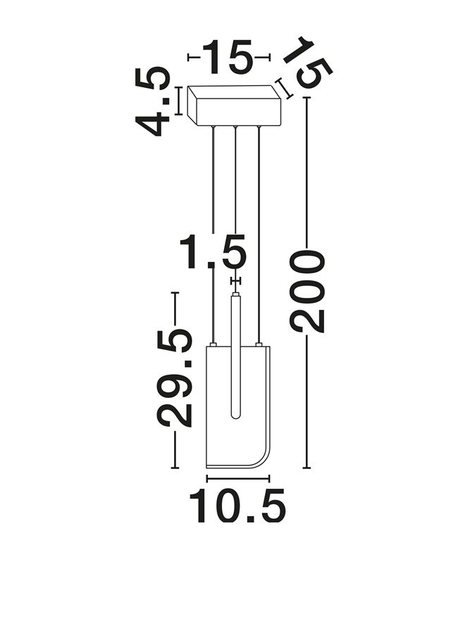 TOTEM suspensie LED 9214206 [7]