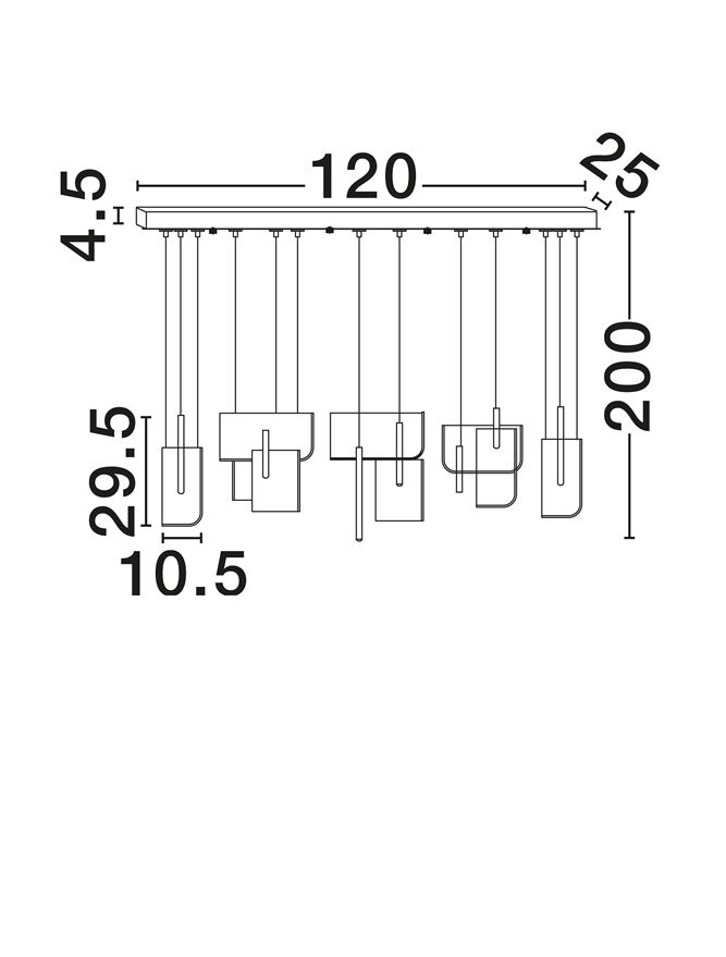 TOTEM suspensie LED Triac 9214213 [7]