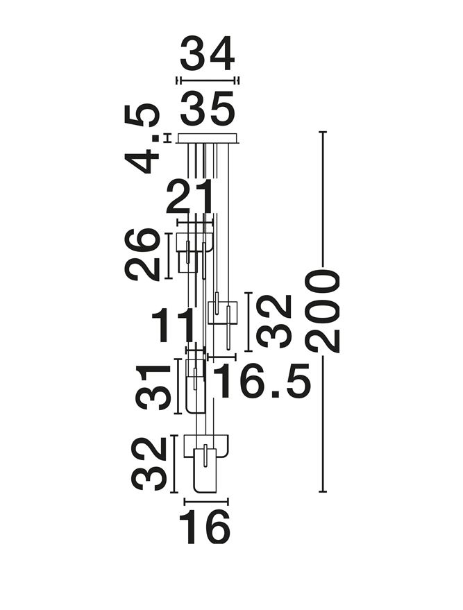 TOTEM suspensie LED Triac  9214216 [7]