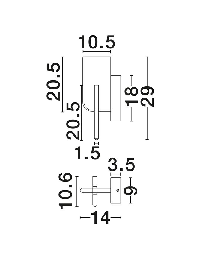 TOTEM suspensie LED Triac 9214220 [7]
