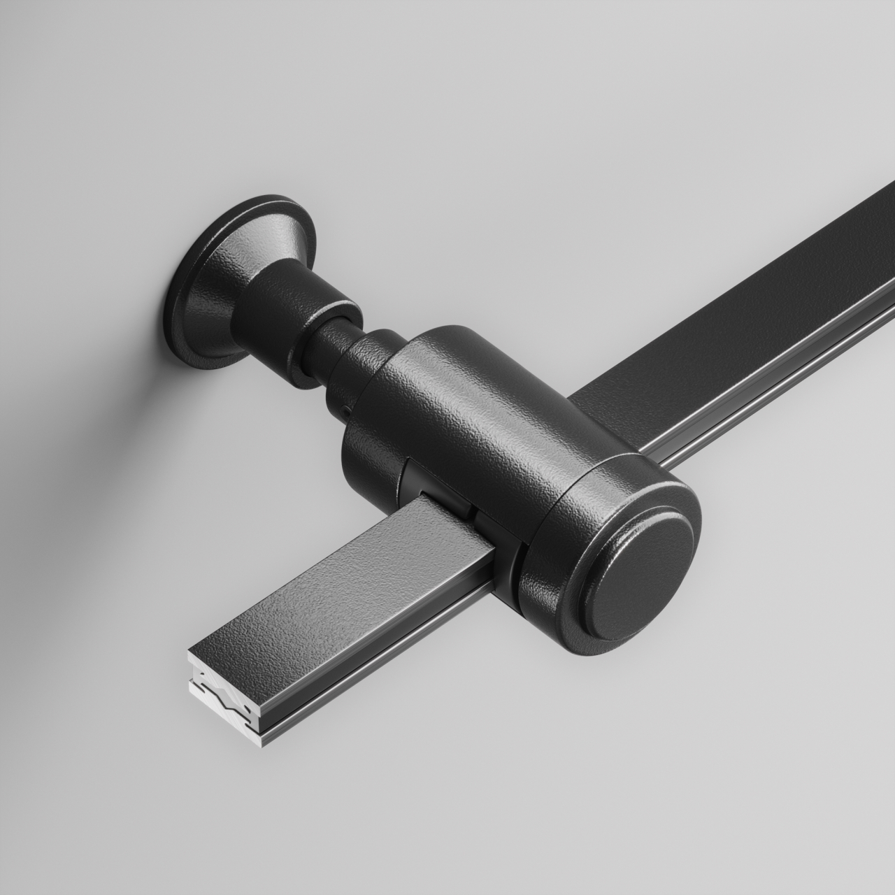 TRA155CW-S1-B Track system components Accessories for tracks Flarity Modular magnetic track system FLARITY [2]