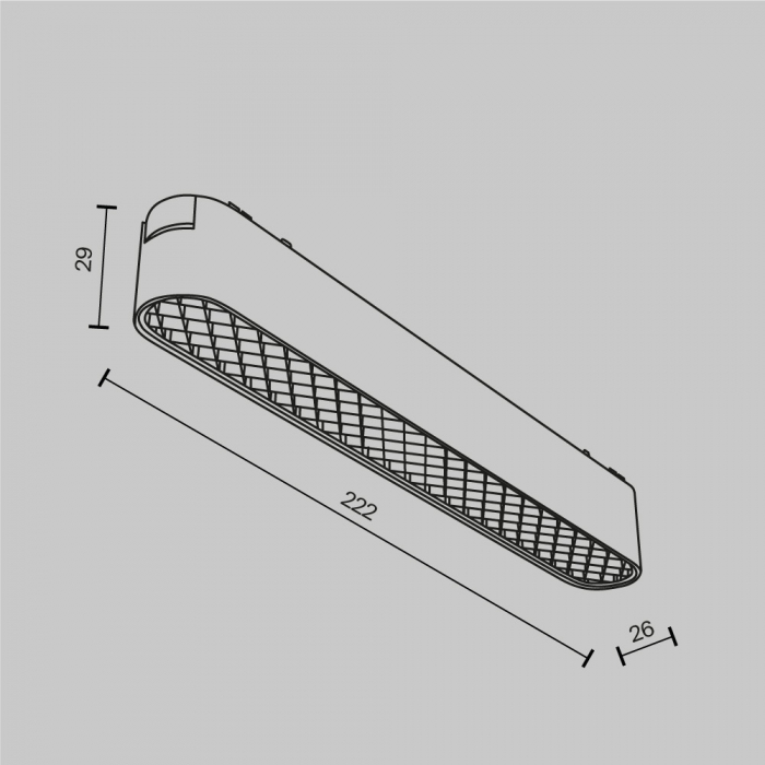 Track Lighting Basis Grid TR084-1 - BASIS GRID - RADITY [6]