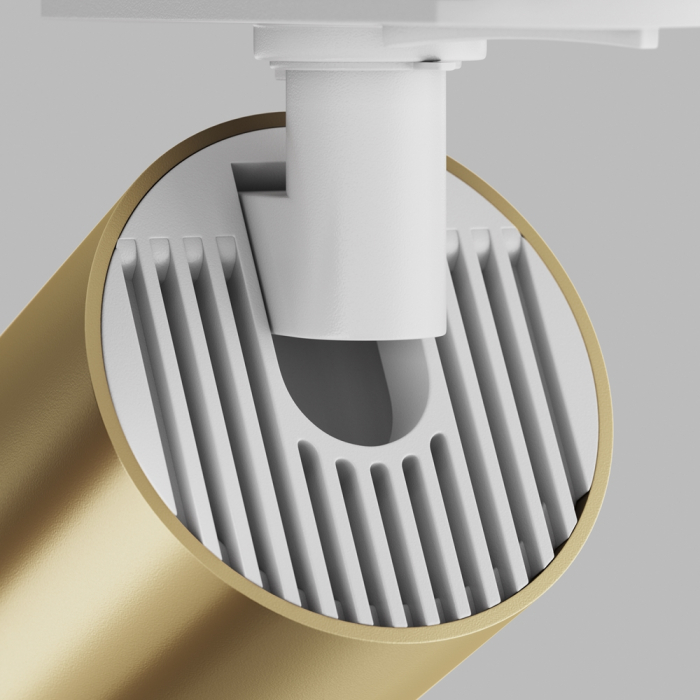 Track Lighting TR020-1-U-GU10-W FOCUS S - White Base - Unity [2]