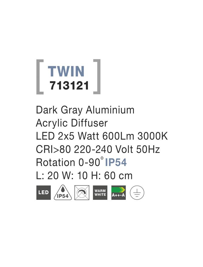 TWIN stalp exterior mare 713121 [4]