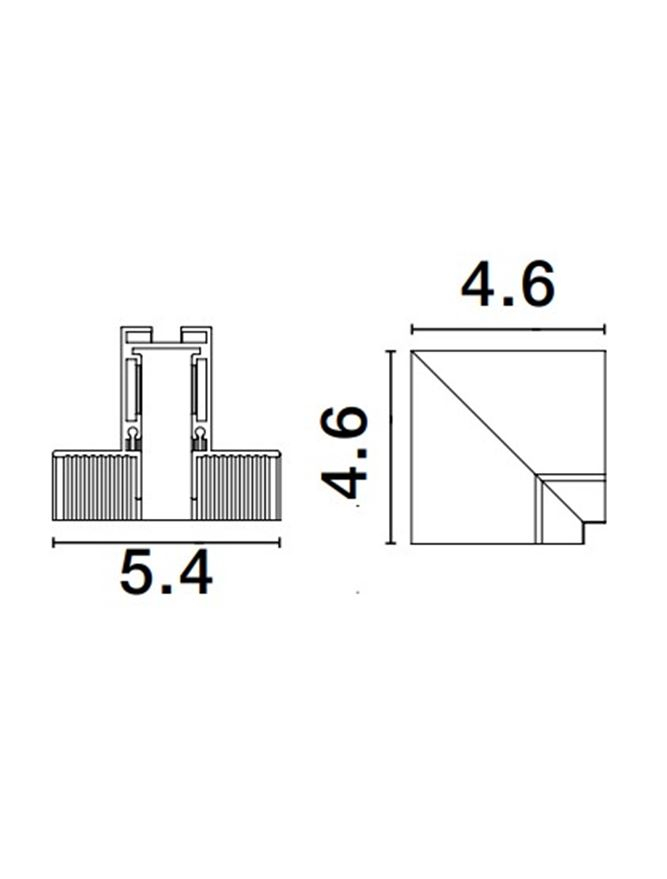 Ultra Slim - conector vertical 90 grade [3]
