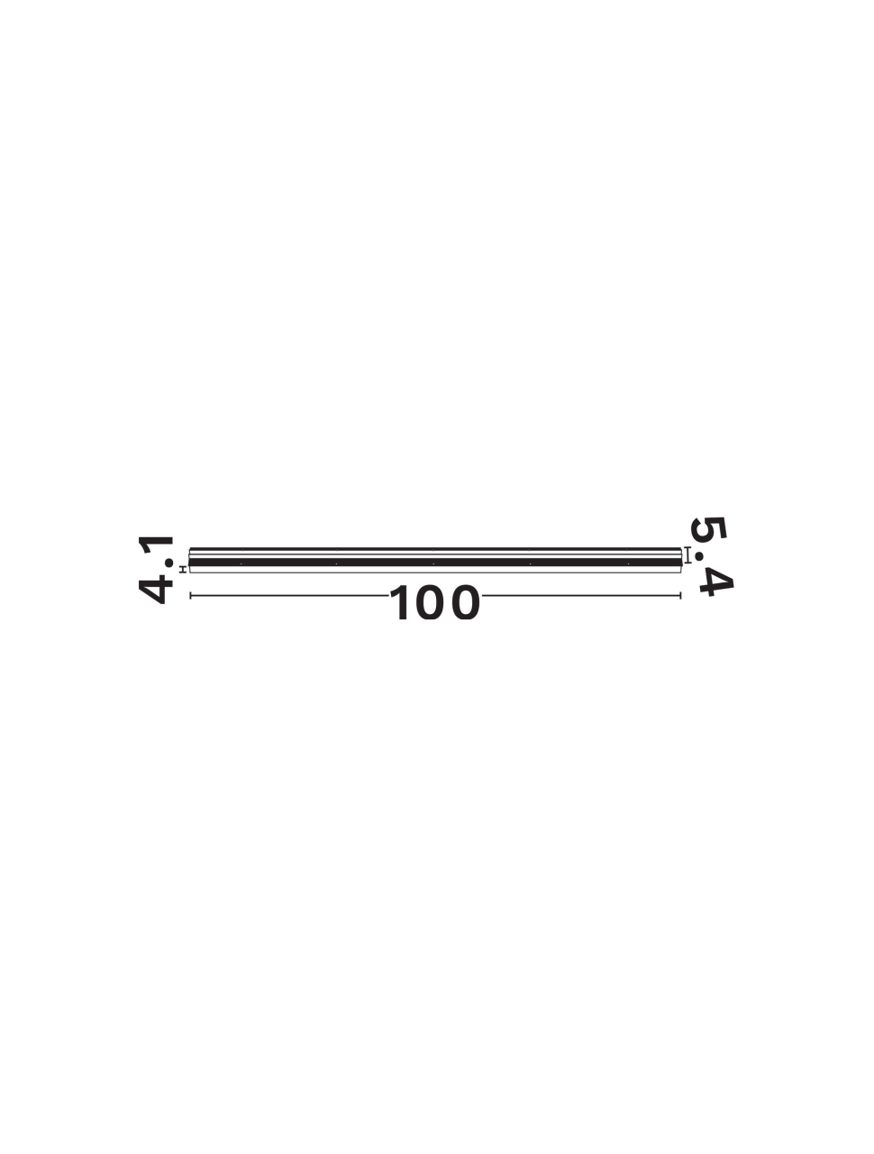 Ultra Slim Magnetic B-300W-Dali-RC-1000x54-body/Aluminum/For [3]