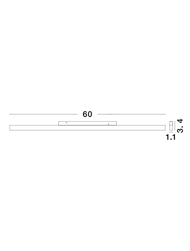Ultra Slim - proiector liniar fix 30W [3]