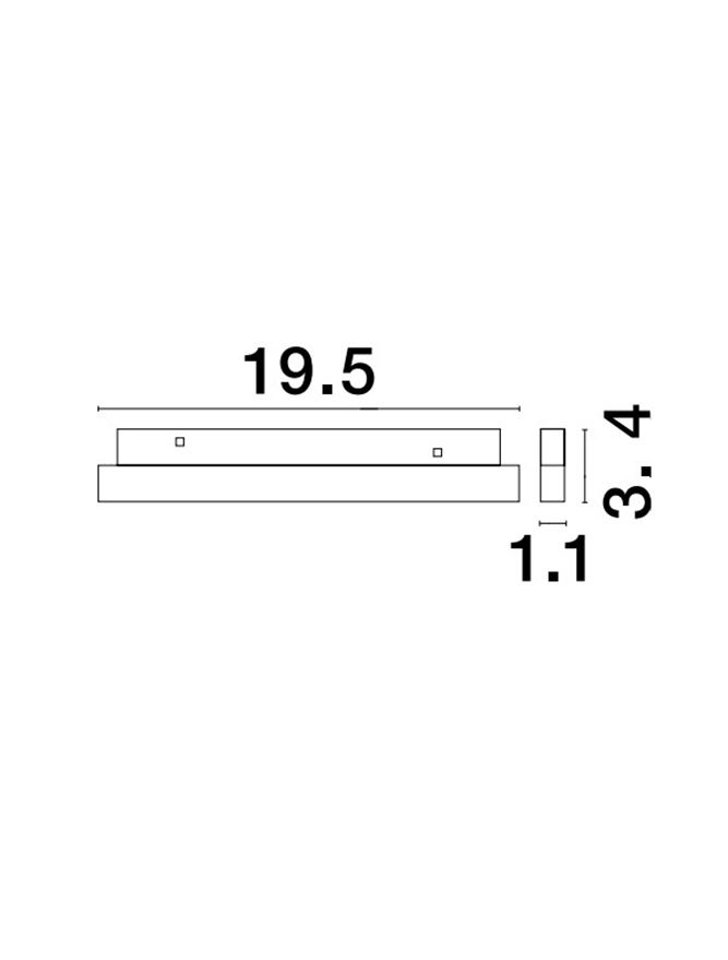 Ultra Slim - proiector liniar fix 12W [3]