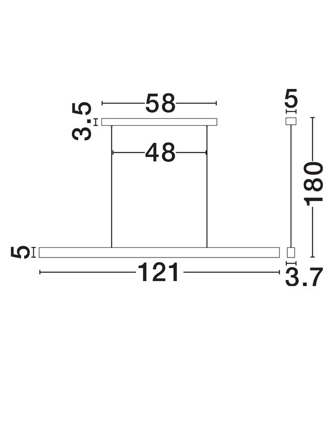 Valley - sp line 121 - suspensie alabaster [8]