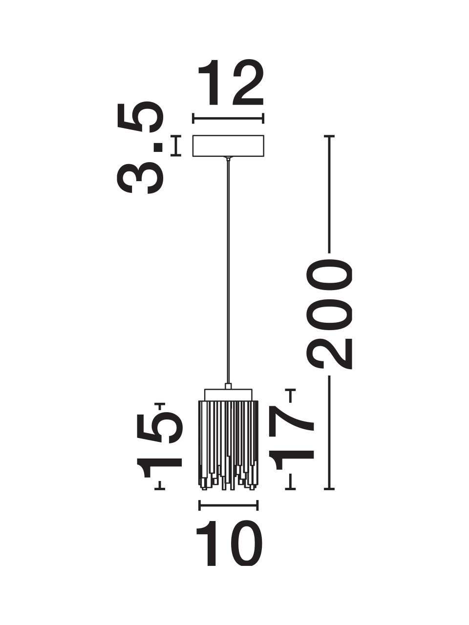 VANCE 1 gold - suspensie moderna SP1 [8]