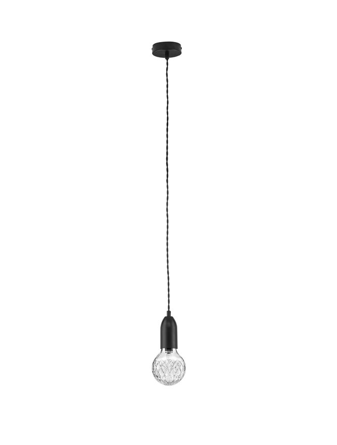 VEDA suspensie SP1 - 9536417 - Black Metal & Clear Glass [2]