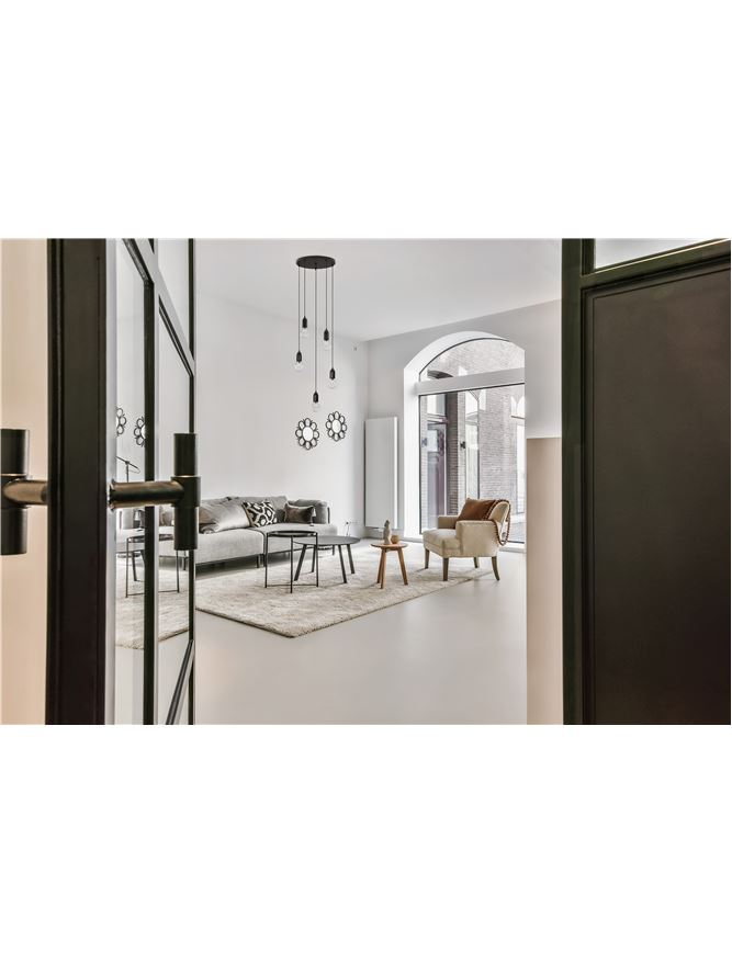 VEDA suspensie SP5 - 9536420 - Black Metal & Clear Glass [1]