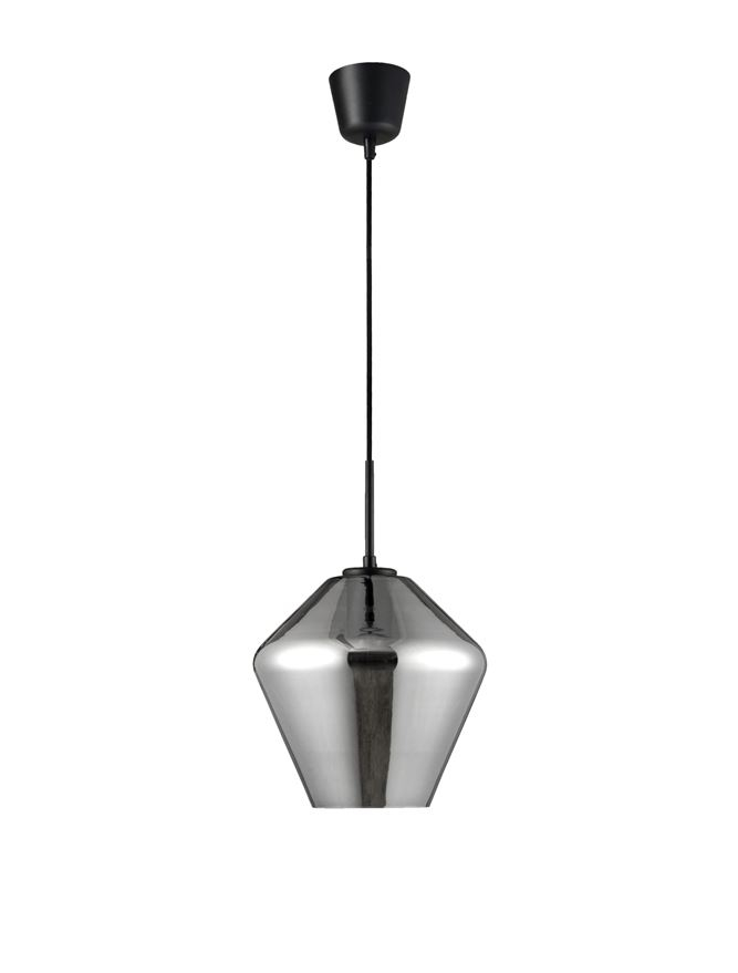 VEIRO suspensie SP1 - 9724102 - Chrome Glass Black Metal Black Fabric Wire [2]