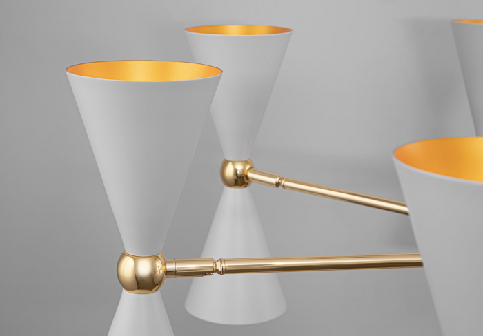 CANDELABRU VESPER 14 BECURI MOD108PL-14WG/BG [3]