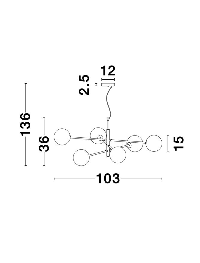 Vitra 6L suspensie moderna globuri [6]