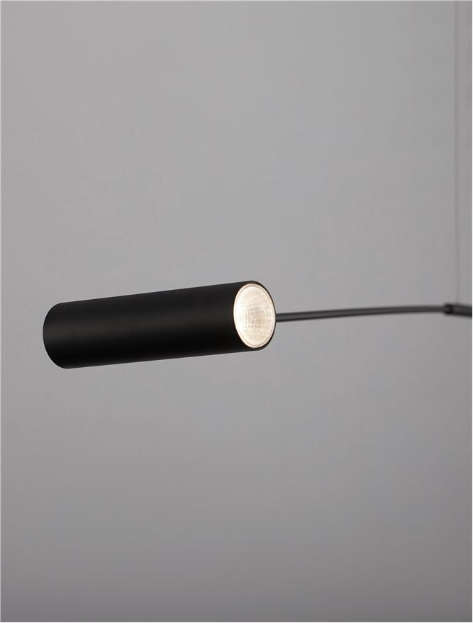 VOICE lampadar - 9061429 - Sandy Black A luminium & Acrylic [4]