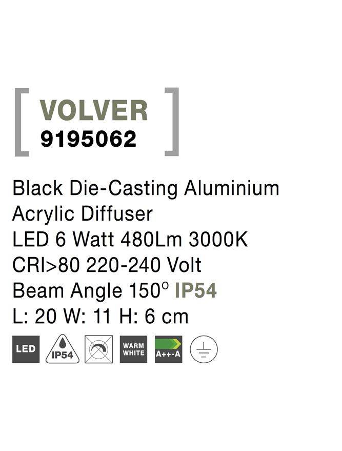 VOLVEL aplica exterioara LED 9195062 [10]