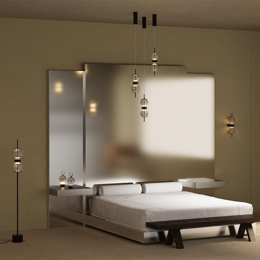 Wall lamp MOD478WL-L8B3K - Wall luminaire (Sconce) Double Moon [6]