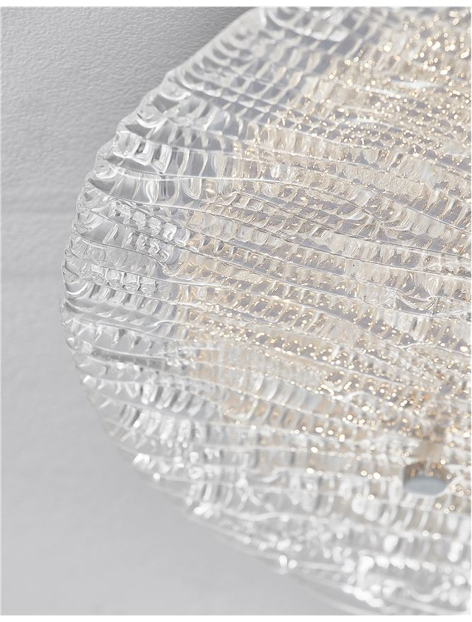 WING plafoniera - 9624222 - White Metal & Glass [5]